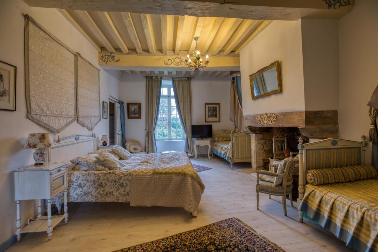 Chateau Du Bois Glaume Poligné Buitenkant foto