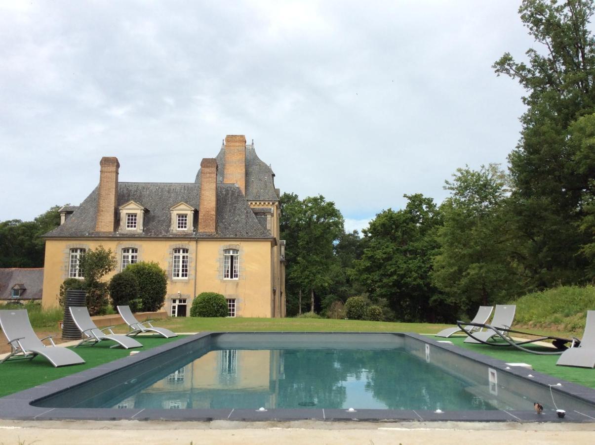 Chateau Du Bois Glaume Poligné Buitenkant foto