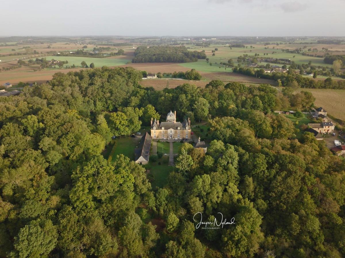 Chateau Du Bois Glaume Poligné Buitenkant foto