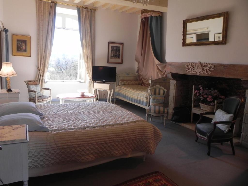 Chateau Du Bois Glaume Poligné Kamer foto
